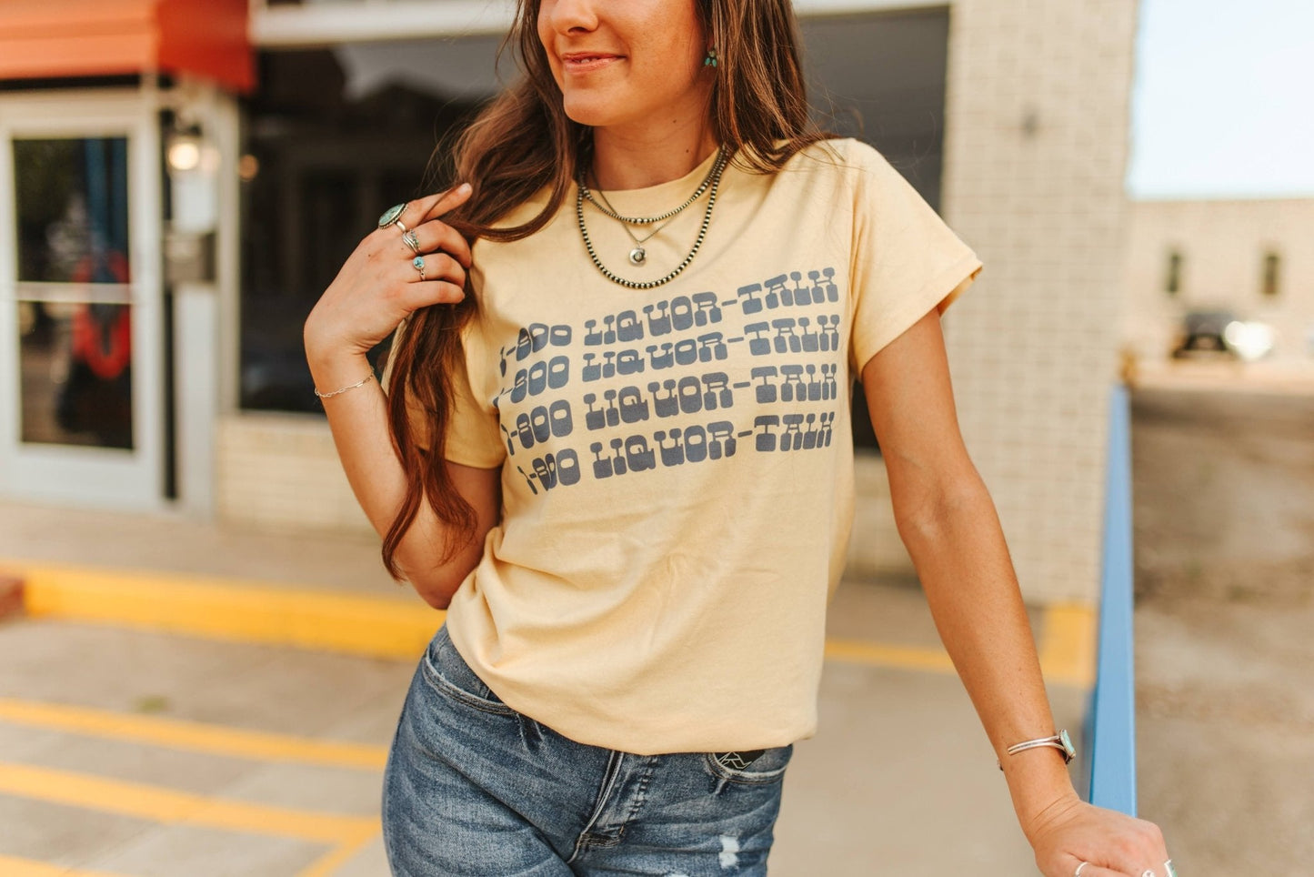 1-800-Liquour-Talk Graphic Tee