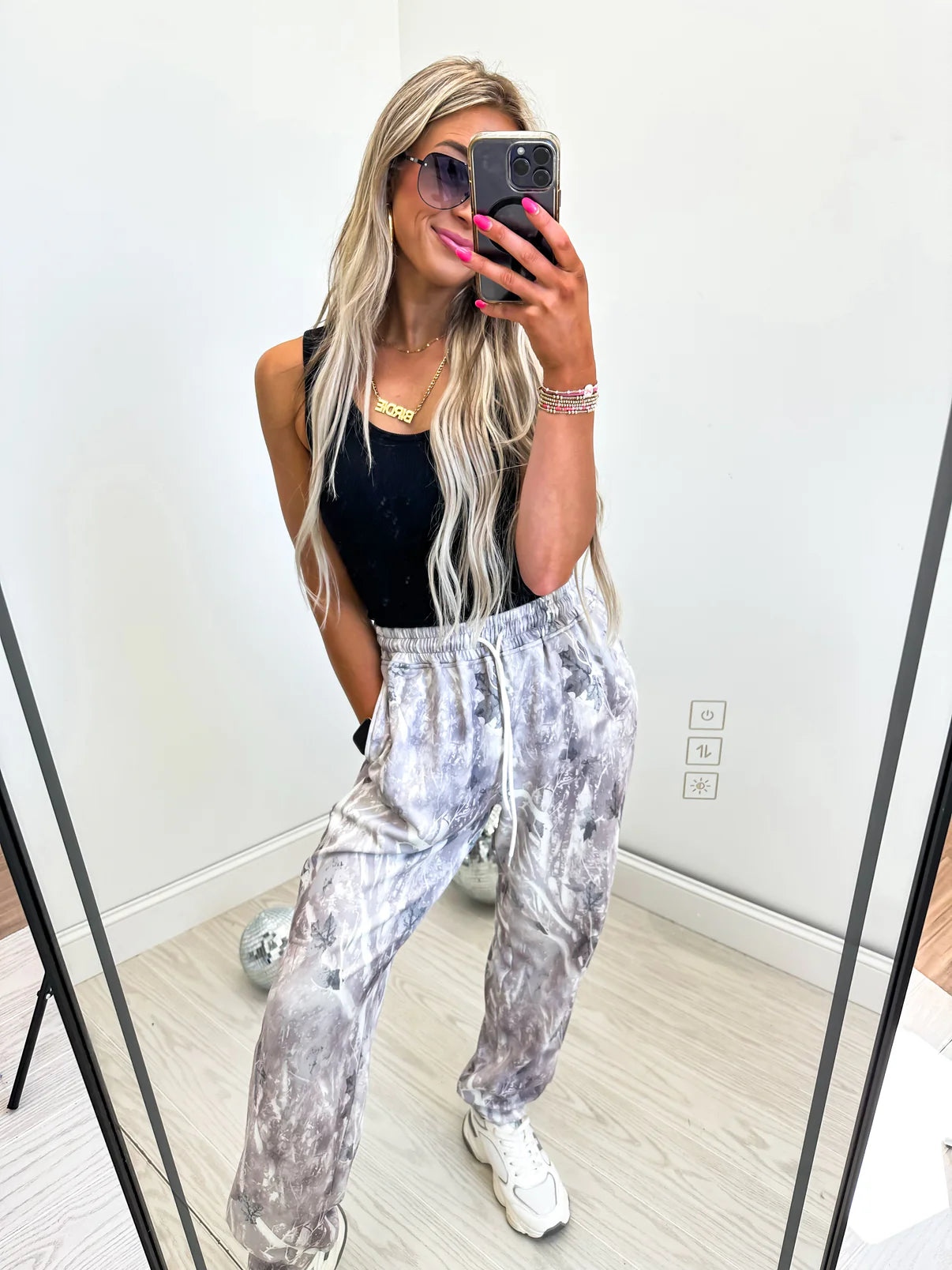 Grey Camo Cozy Jogger