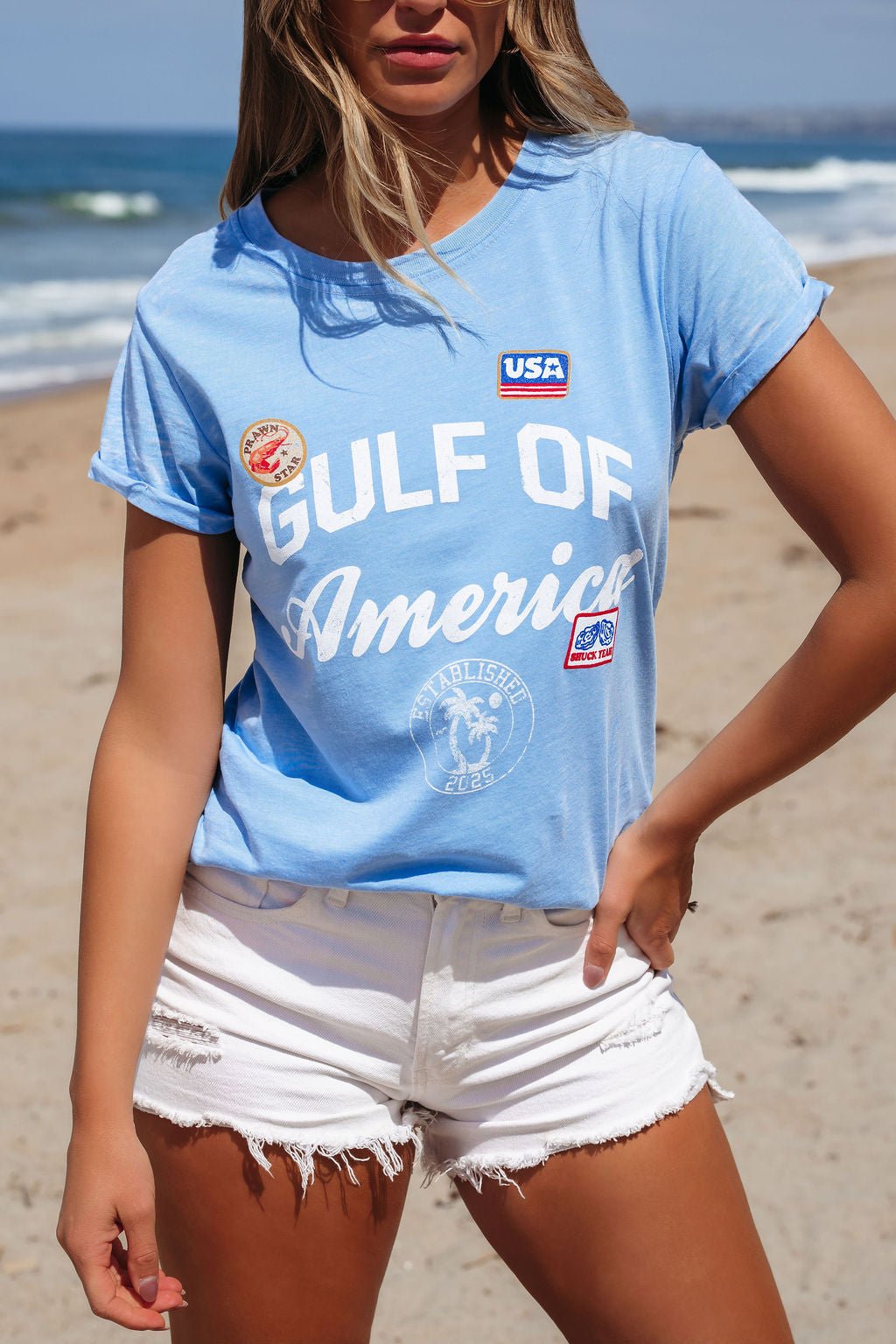 Blue Gulf of America Graphic Tee