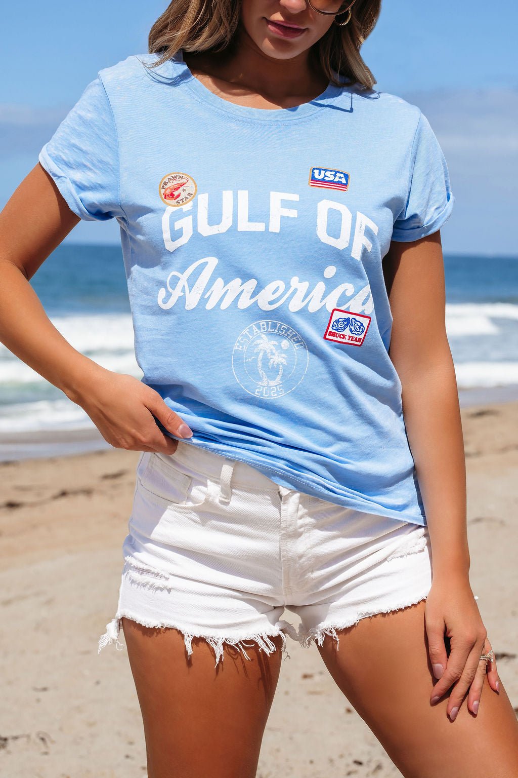 Blue Gulf of America Graphic Tee