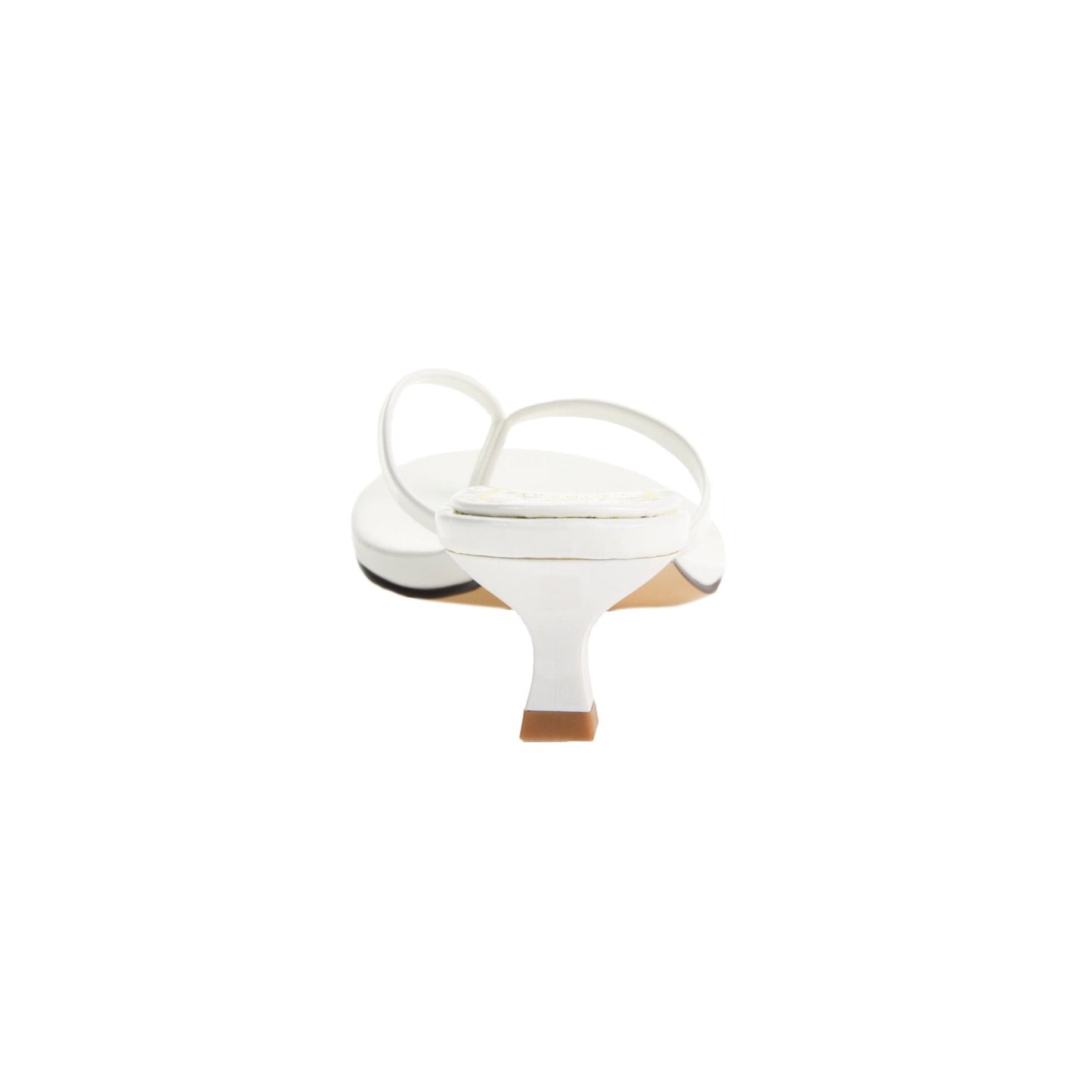 Chinese Laundry Brissa White Kitten Thong Sandals - FINAL SALE