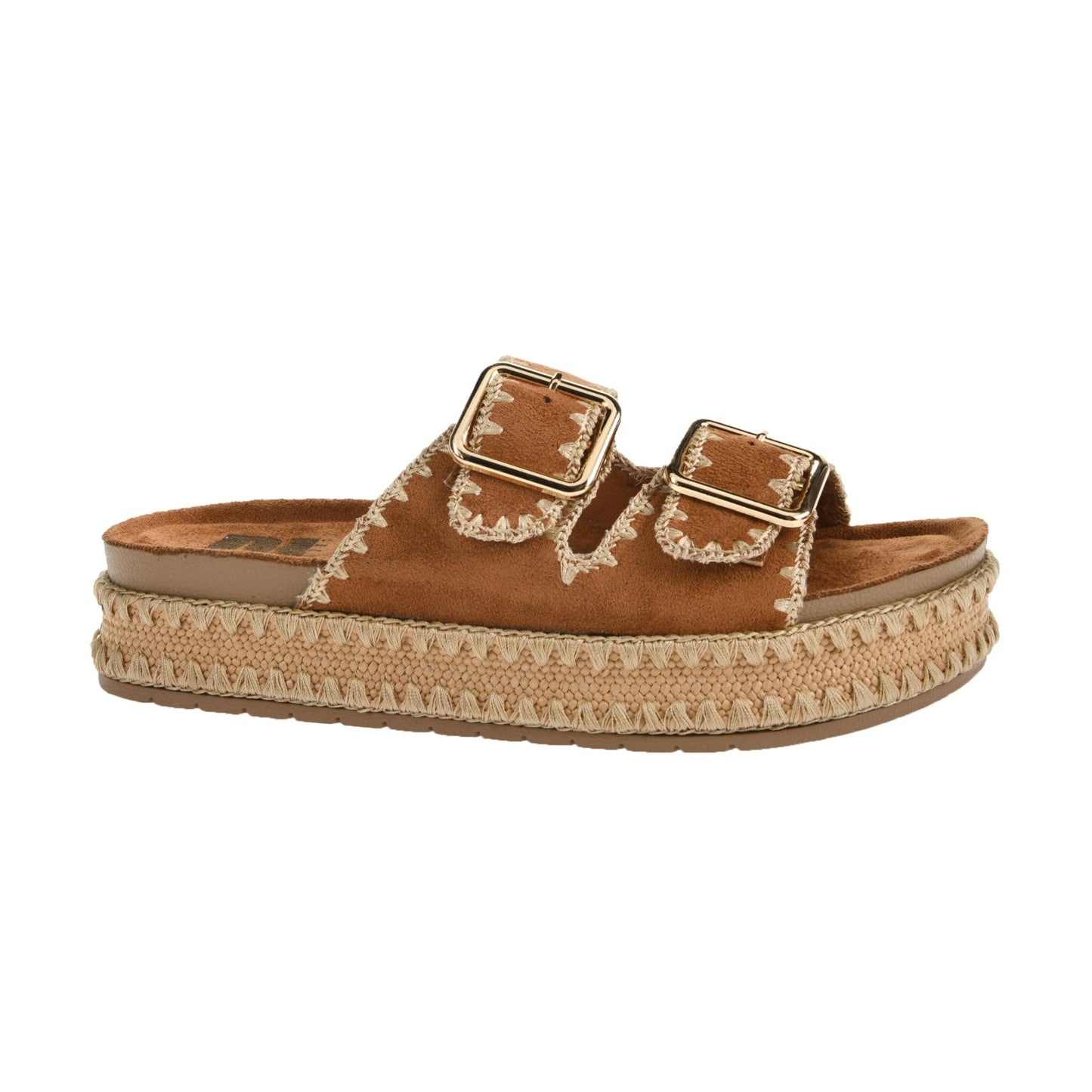 Chinese Laundry Cubana Brown Platform Slide Sandals - FINAL SALE