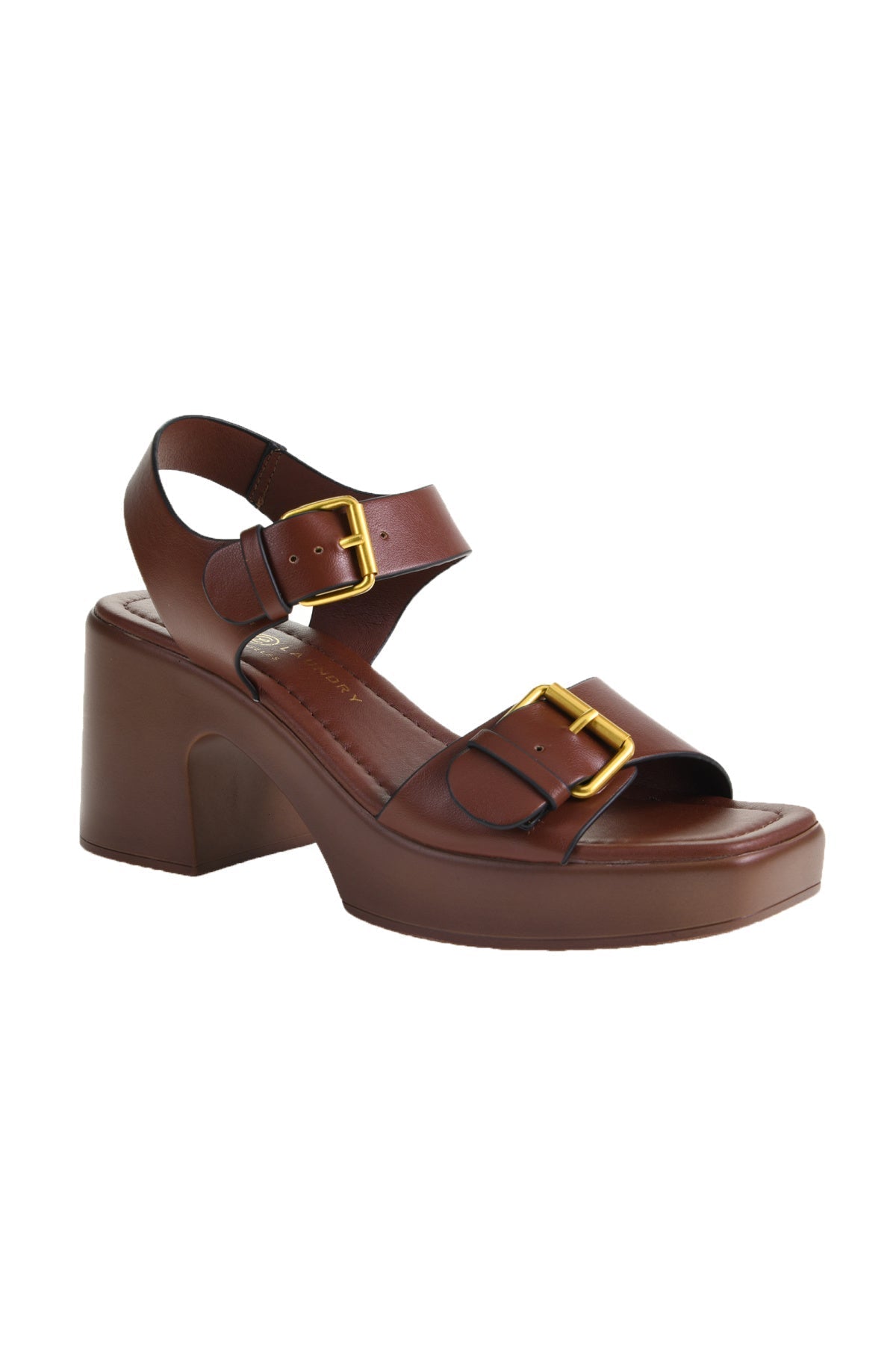 Chinese Laundry Drew Brown Platform Heeled Sandals - FINAL SALE