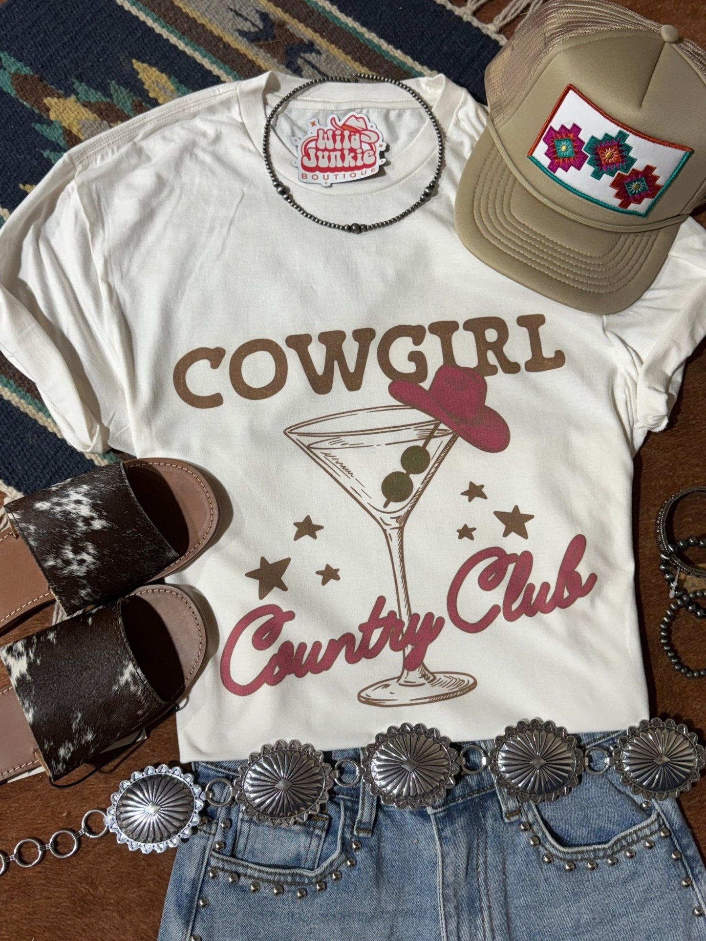 Cowgirl Country Club Graphic Tee