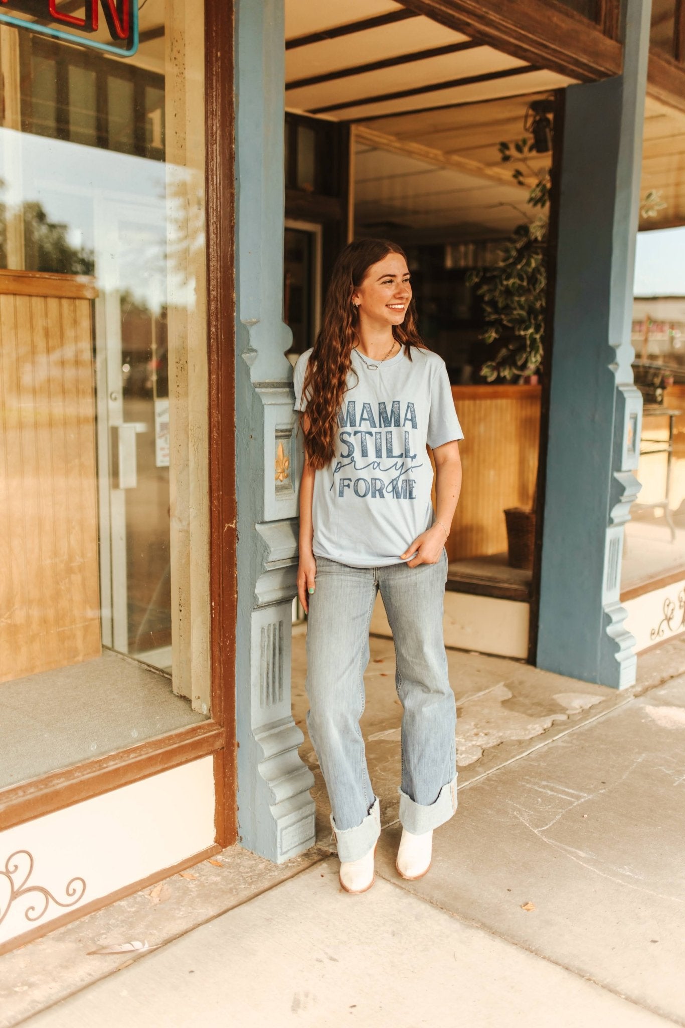 Mama Still Prays For Me Graphic Tee