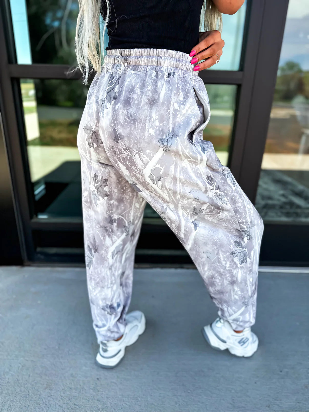 Grey Camo Cozy Jogger