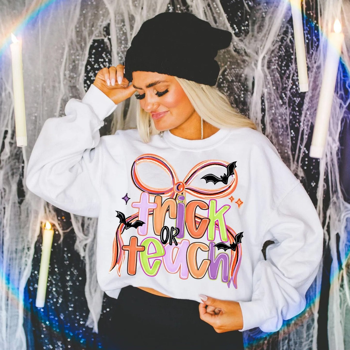 Trick or teach tee or sweatshirt