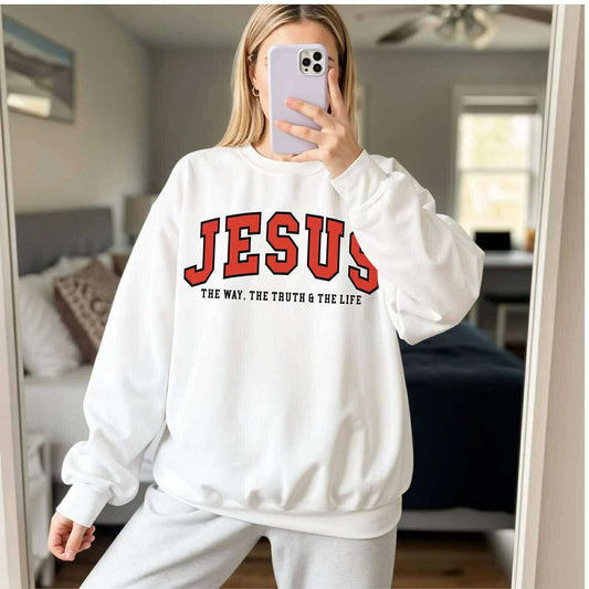 Jesus the way, the truth, the light tee or sweatshirt
