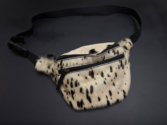 Cowhide Saddle Bag
