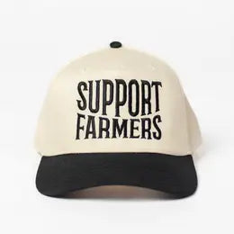 Support Farmers Embroidered Trucker Cap