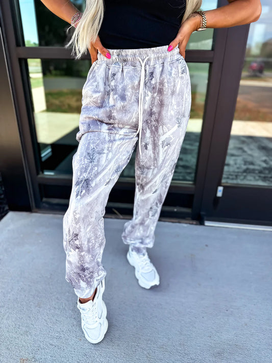 Grey Camo Cozy Jogger