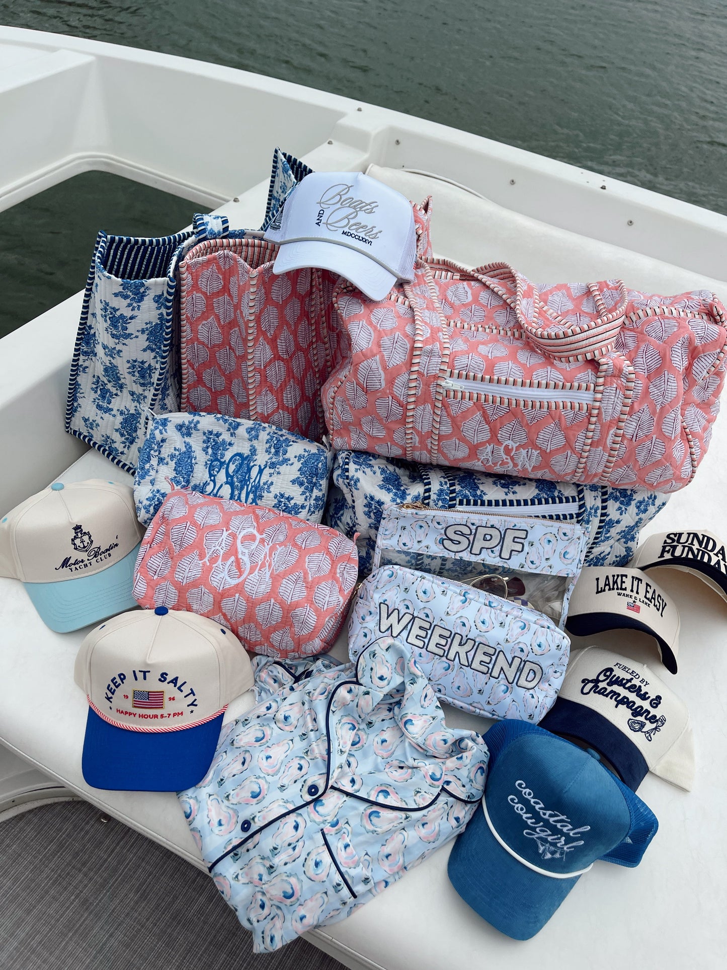 Blue Oysters - Short Pajama Set