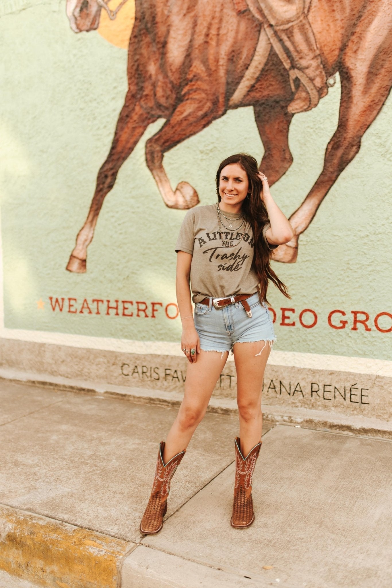 A Little On The Trashy Side Graphic Tee