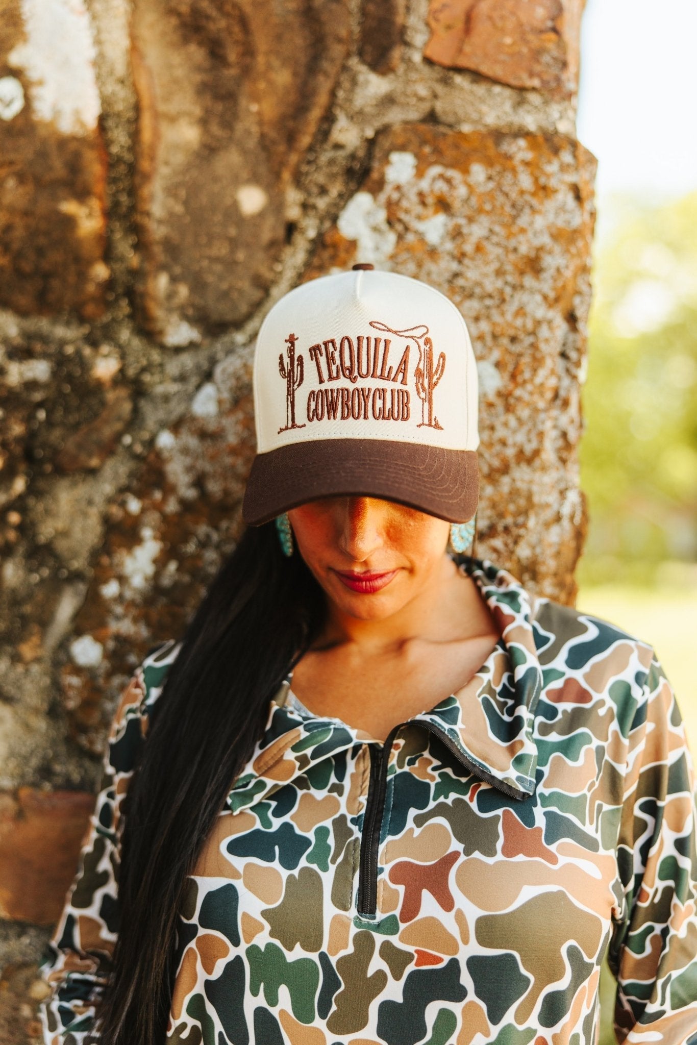 Tequila Cowboy Embroidered Trucker Hat