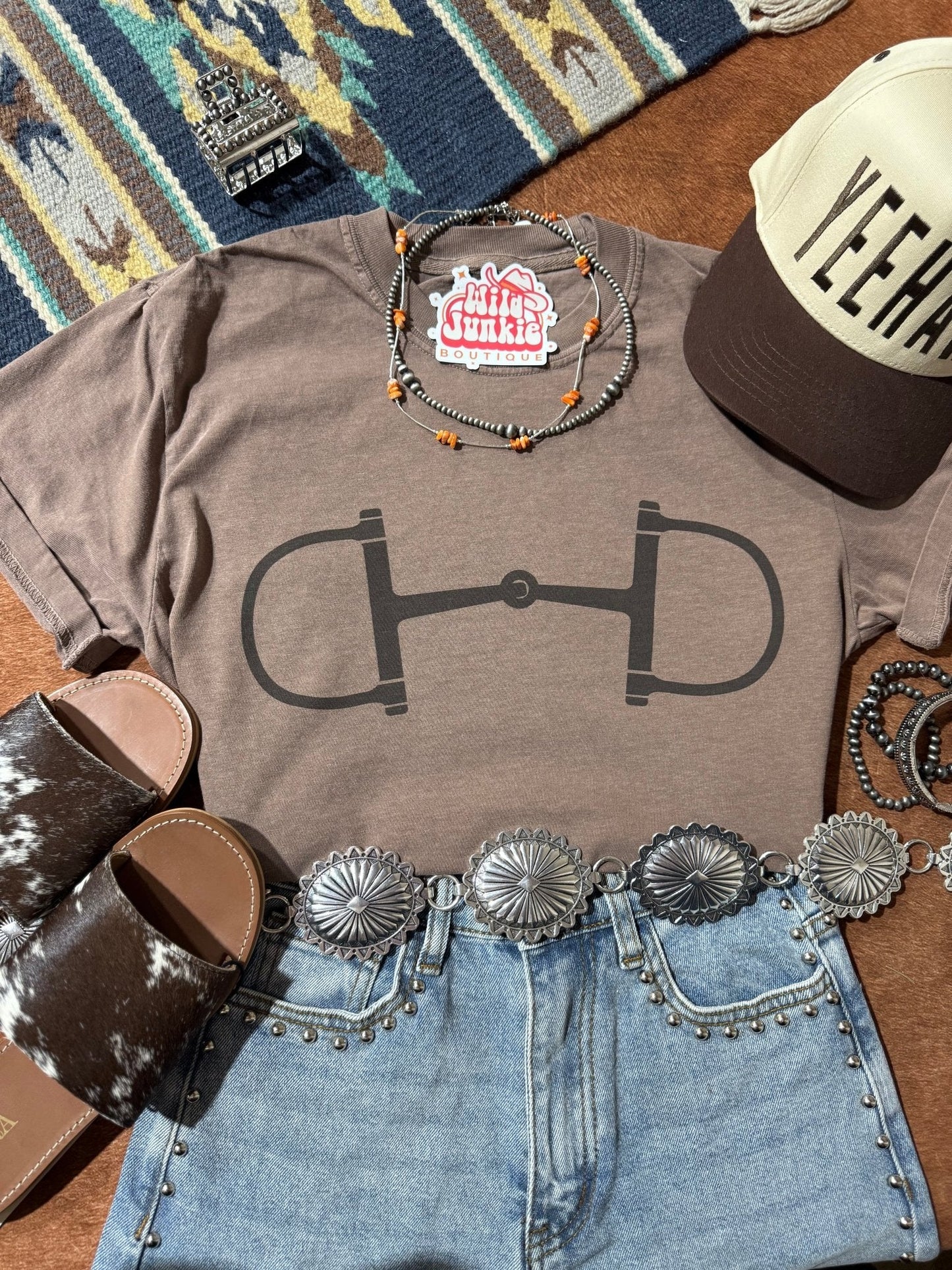 Western Horse Bit Graphic Tee